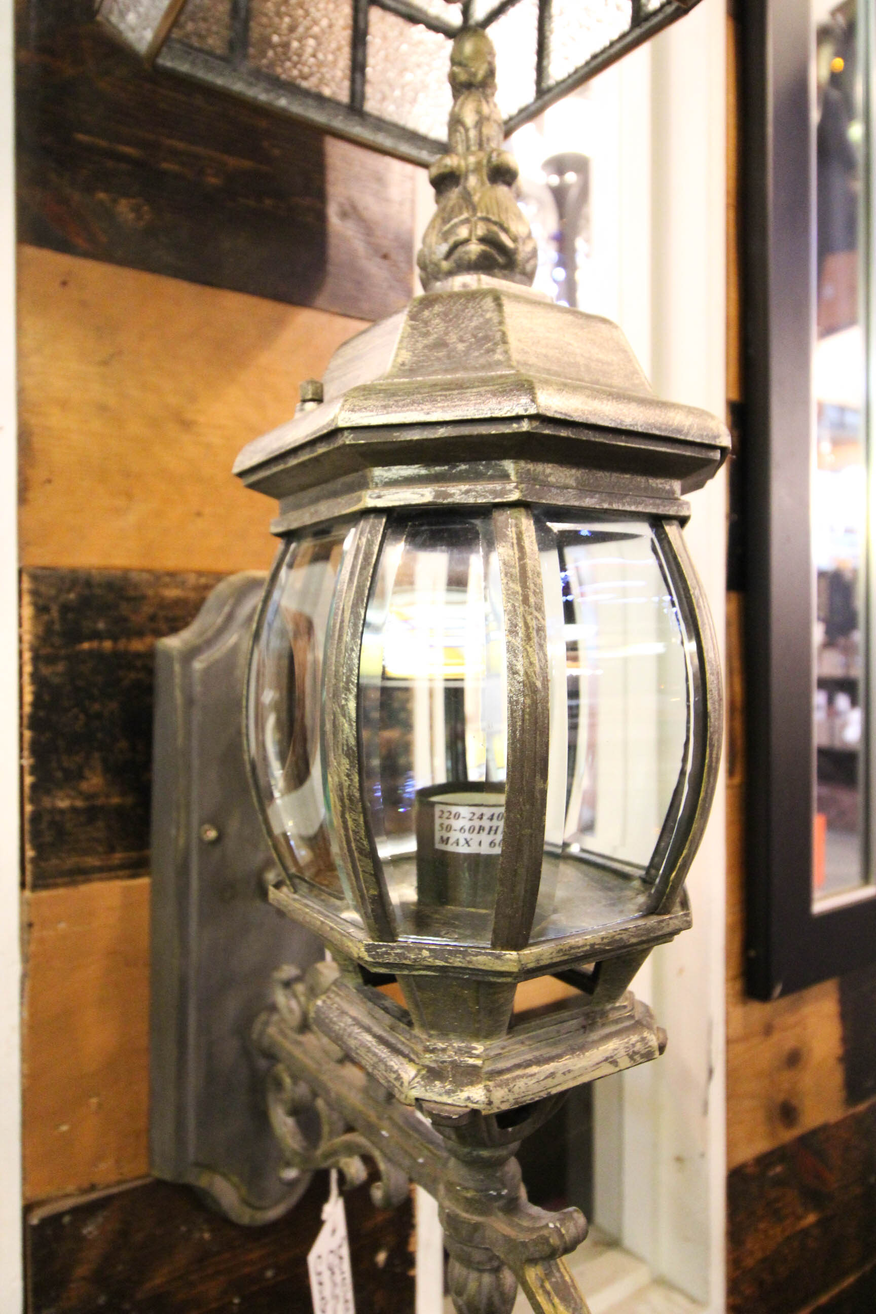 Bevelled Glass Coach Light Renovators Paradise Bevelled Glass