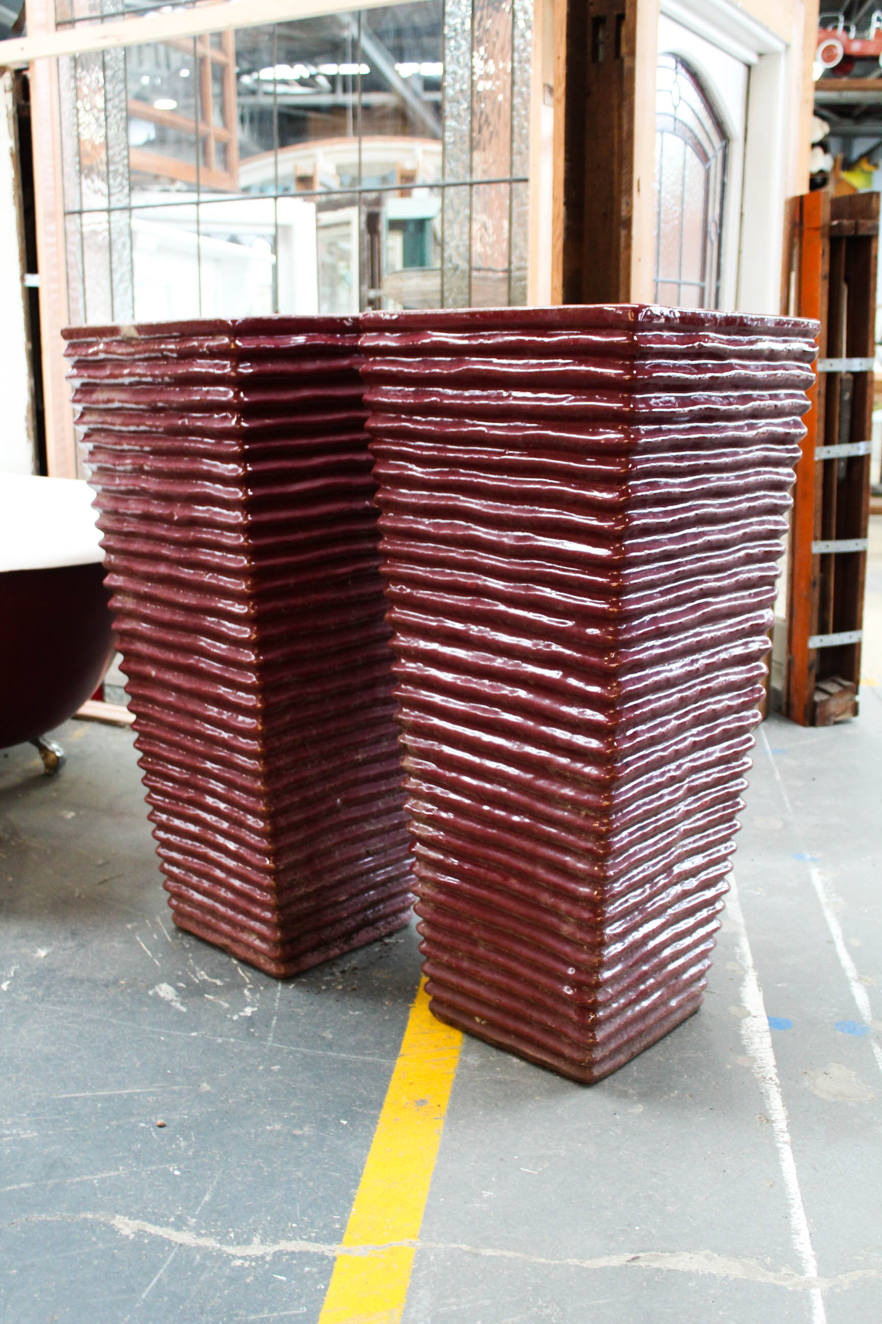 Purple Pots | Renovators Paradise Purple Pots