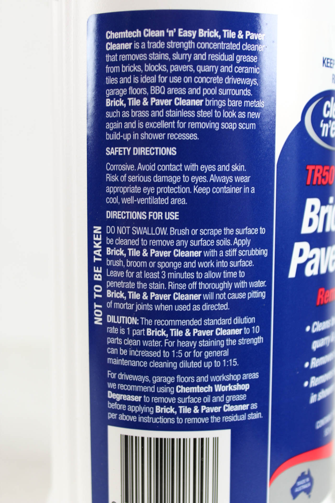 Brick & Paver Concrete Cleaner Renovators Paradise