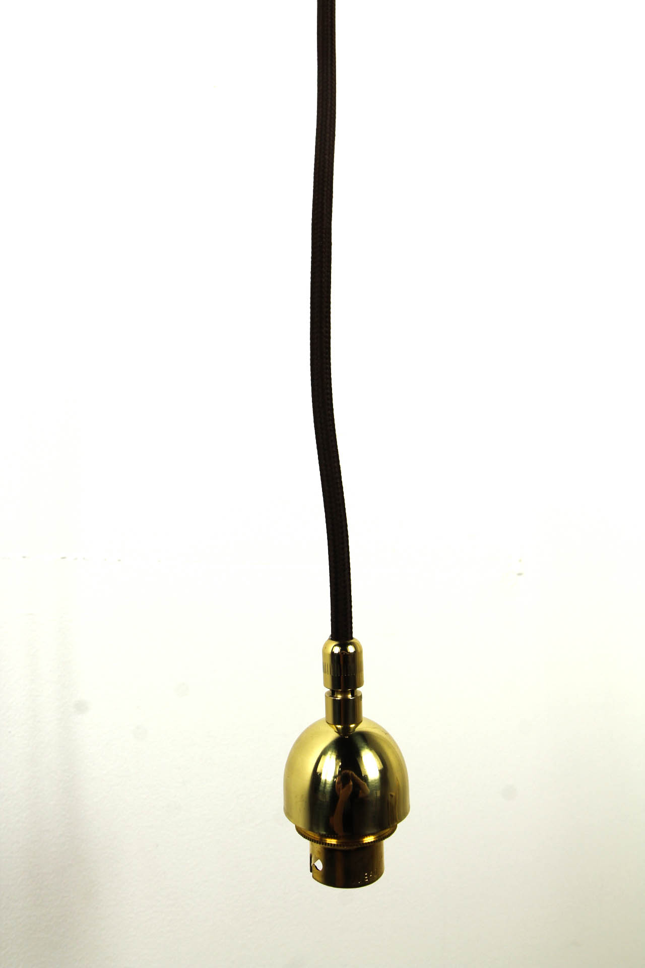 Polished Brass Cloth Cord Renovators Paradise Lighting Melbourne