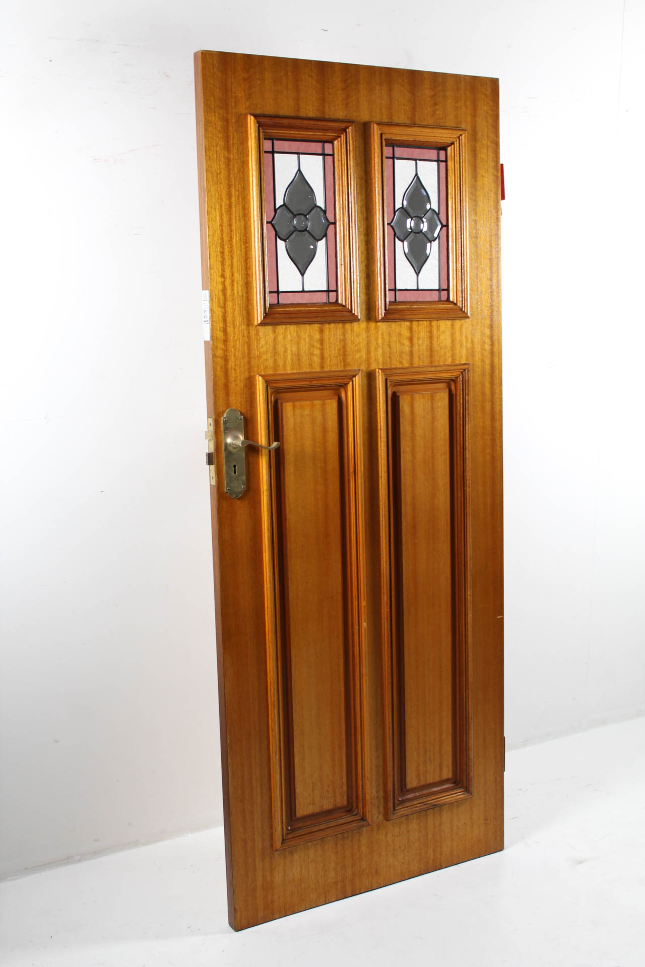 Modern Leadlight Front Door Renovators Paradise Cheap Doors