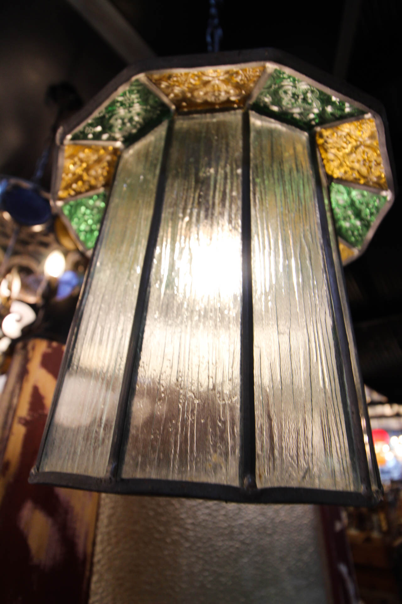 Leadlight Pendant Light Renovators Paradise Old Lighting