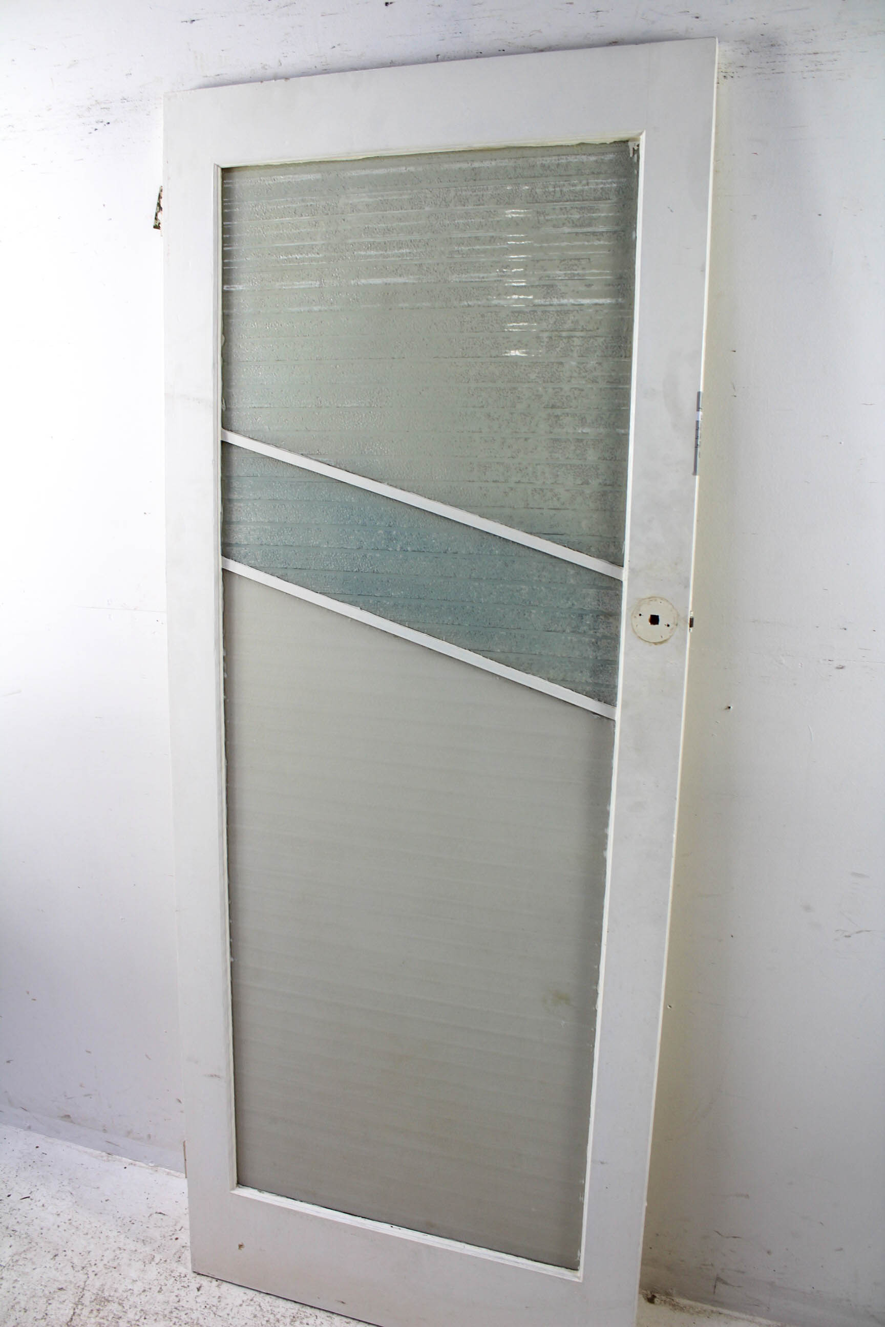 Painted Glass Door Renovators Paradise Old Doors