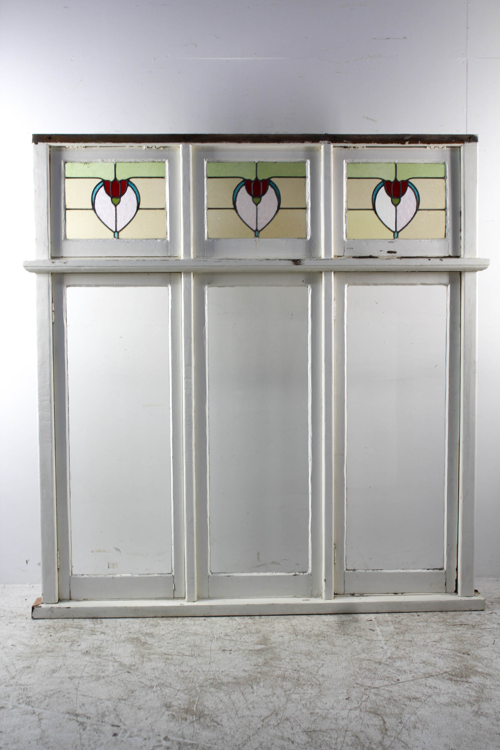 Canterbury Leadlight Casement | Renovators Paradise - Period Windows