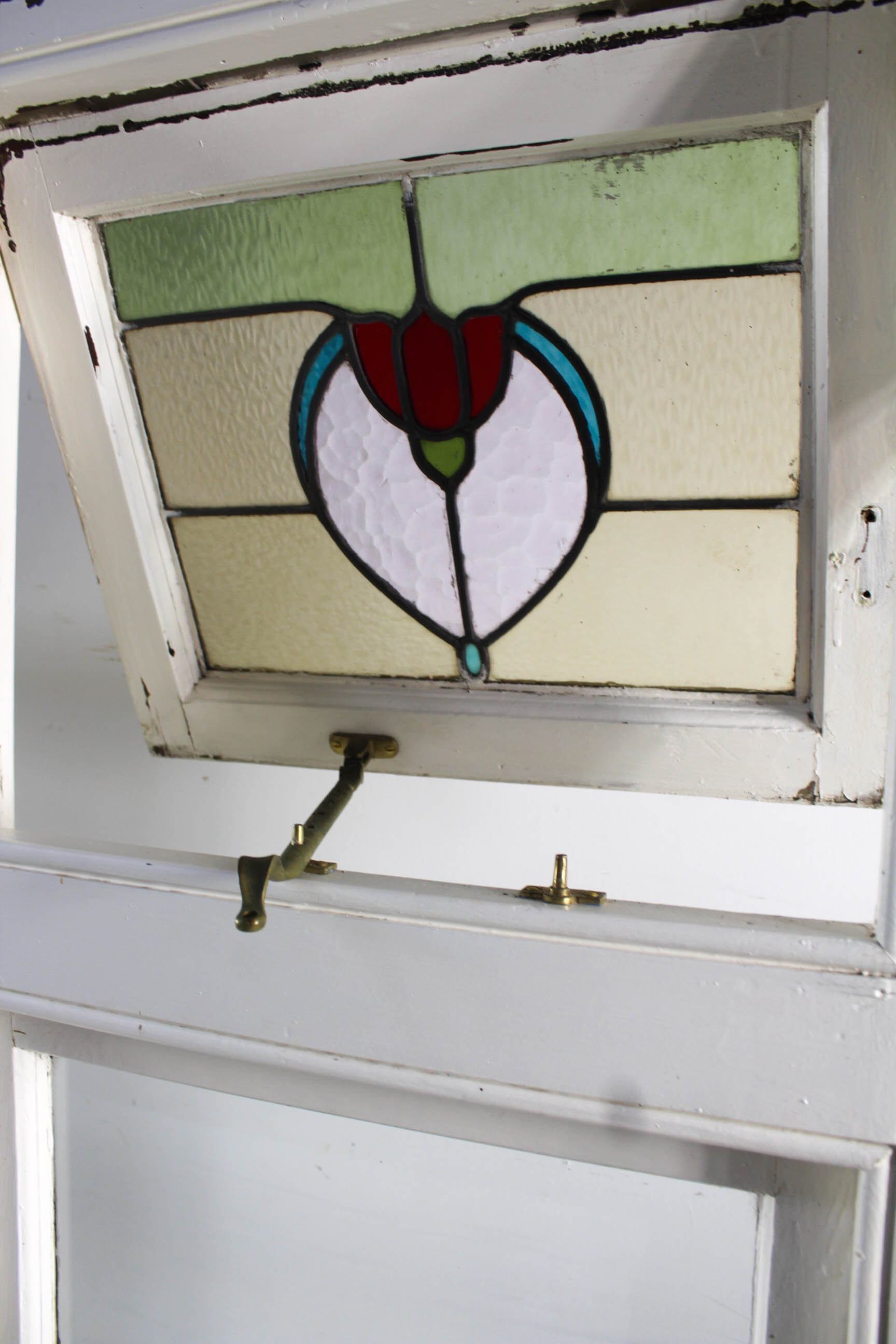 Canterbury Leadlight Casement | Renovators Paradise - Period Windows