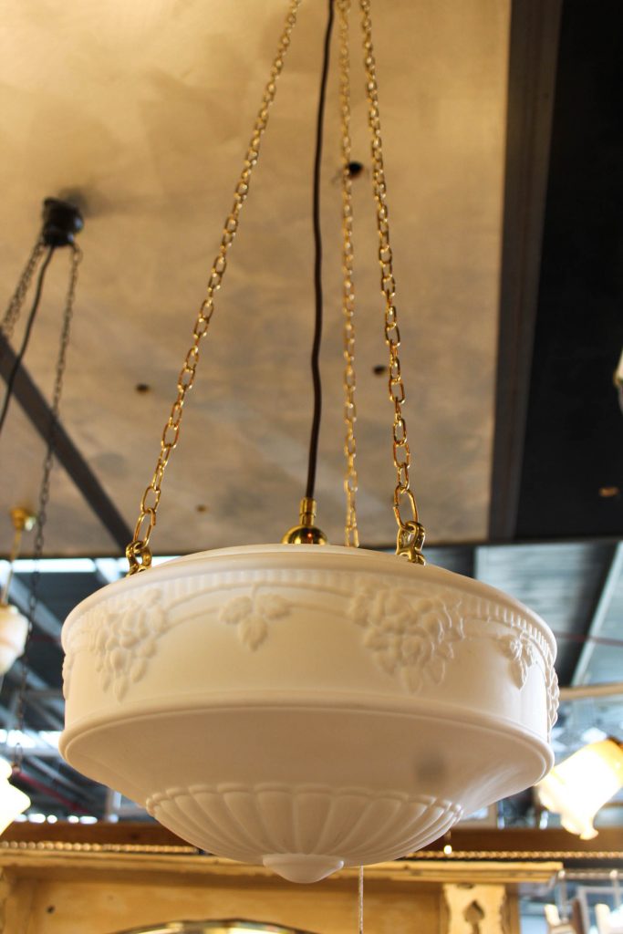 Lovely Three Chain Light | Renovators Paradise Lovely Three Chain Light