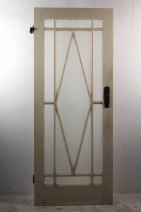 Narrow Privacy Glass Door