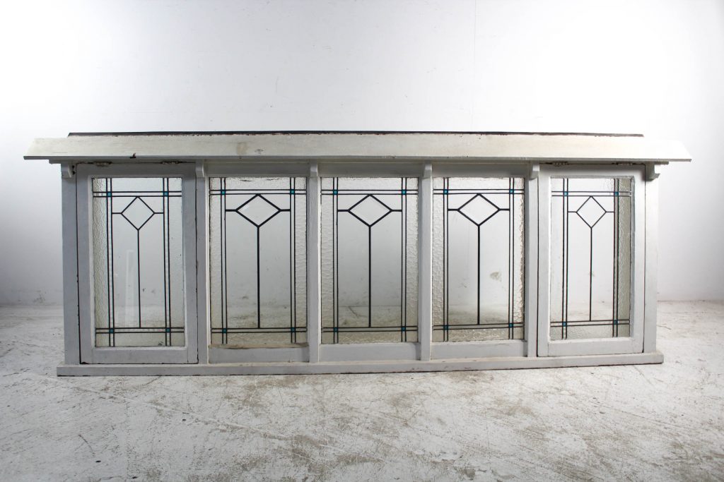 Rare Leadlight 5 Pane Window | Renovators Paradise
