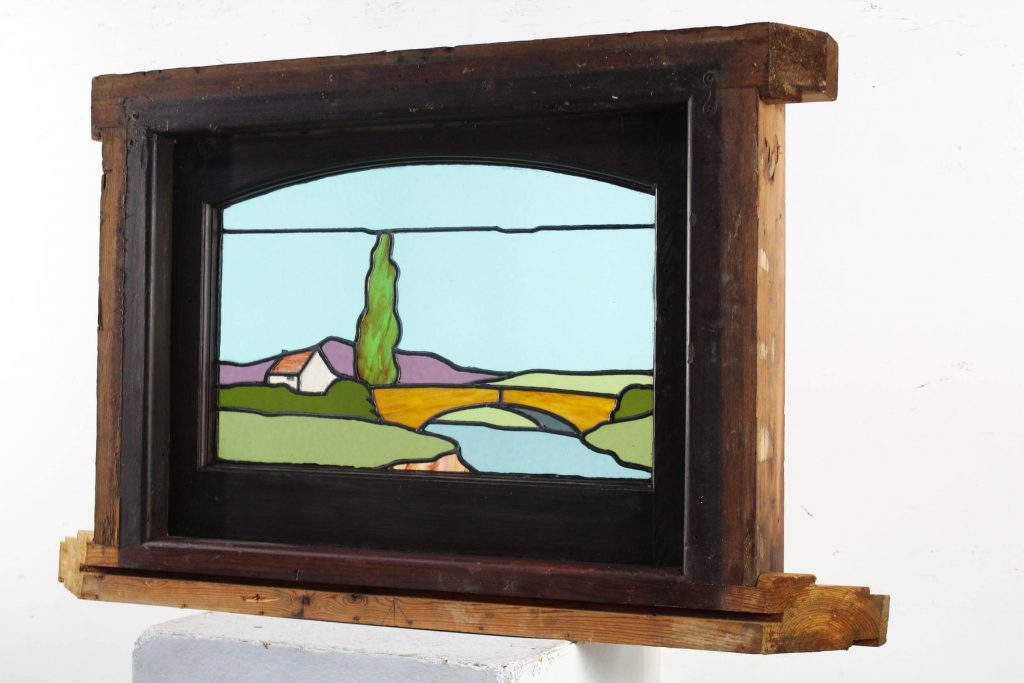 Petite Leadlight Window | Renovators Paradise Petite Leadlight Window