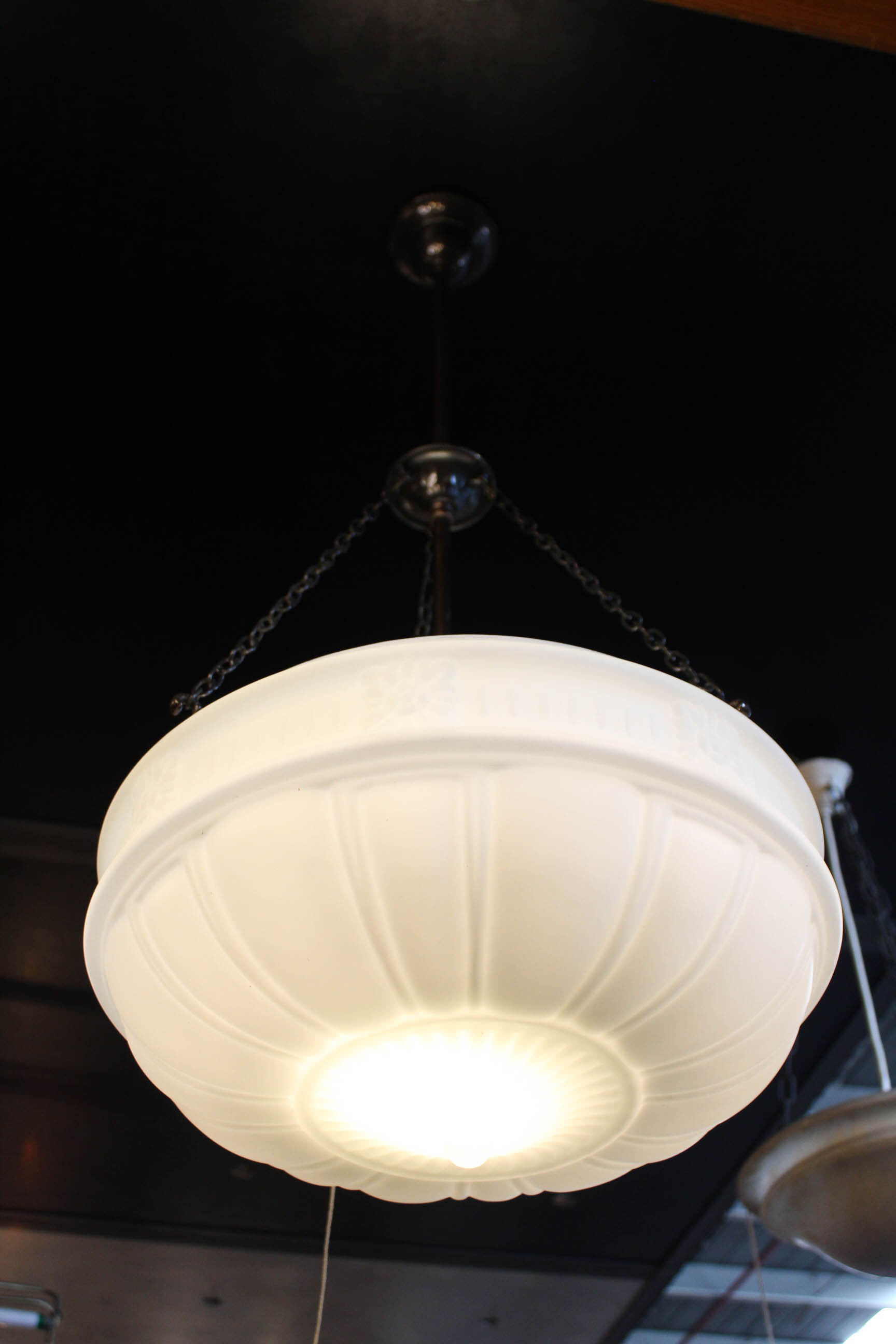 Elegant 3 Chain Light | Renovators Paradise - Recycled Lighting