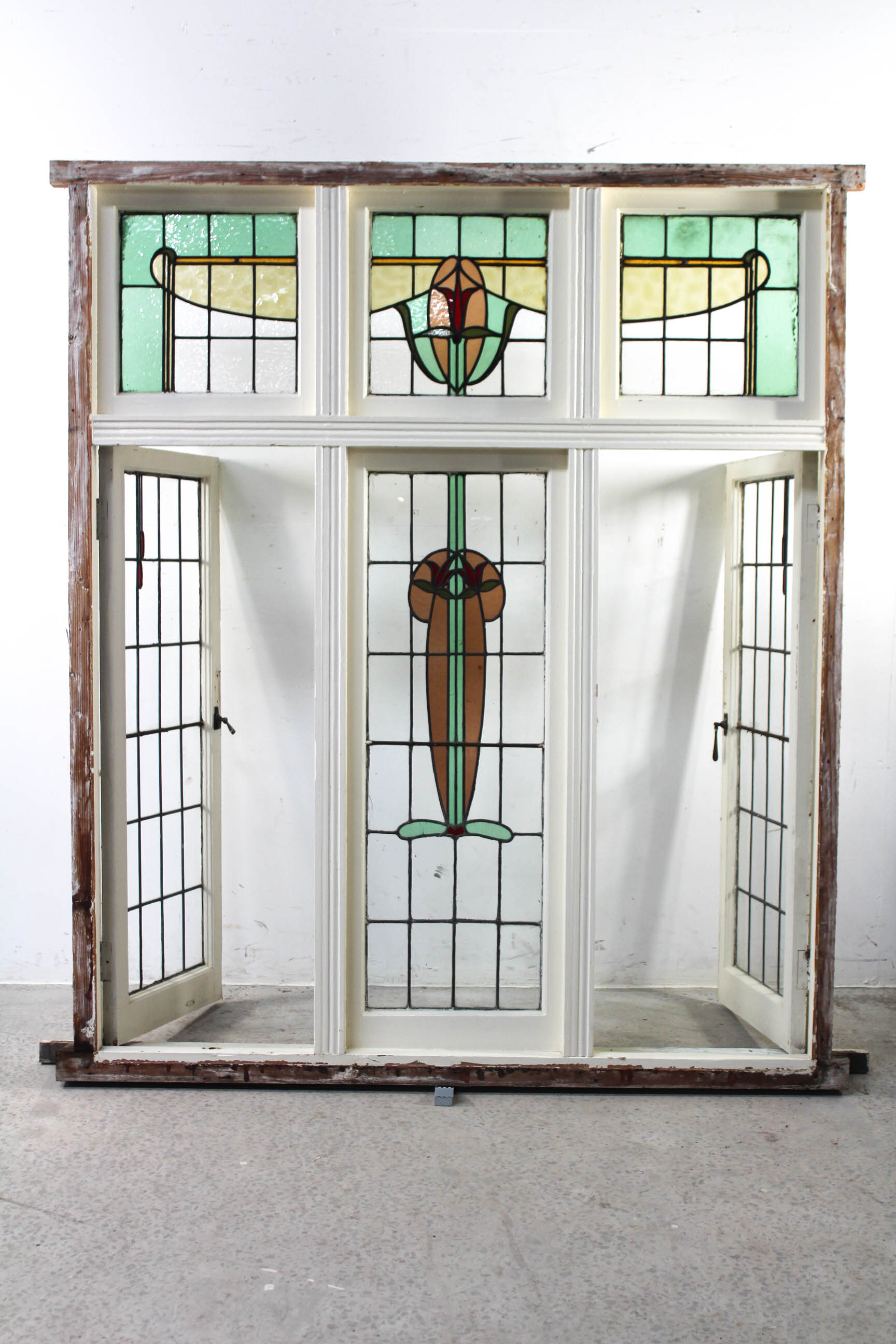 Lovely Leadlight Casement | Renovators Paradise - Period Windows