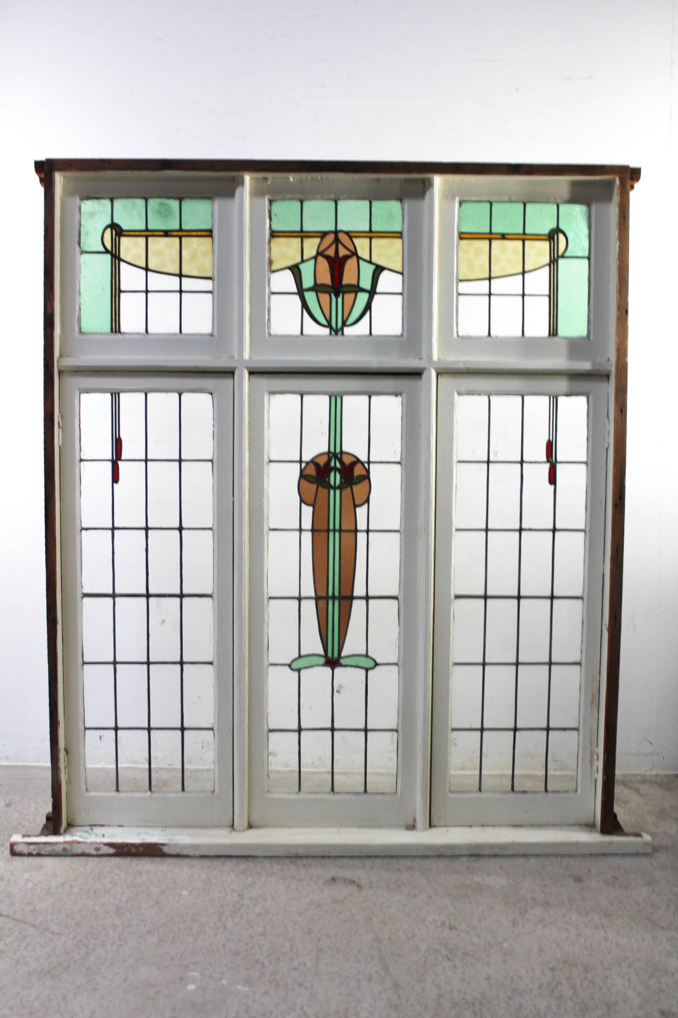 Lovely Leadlight Casement | Renovators Paradise - Period Windows