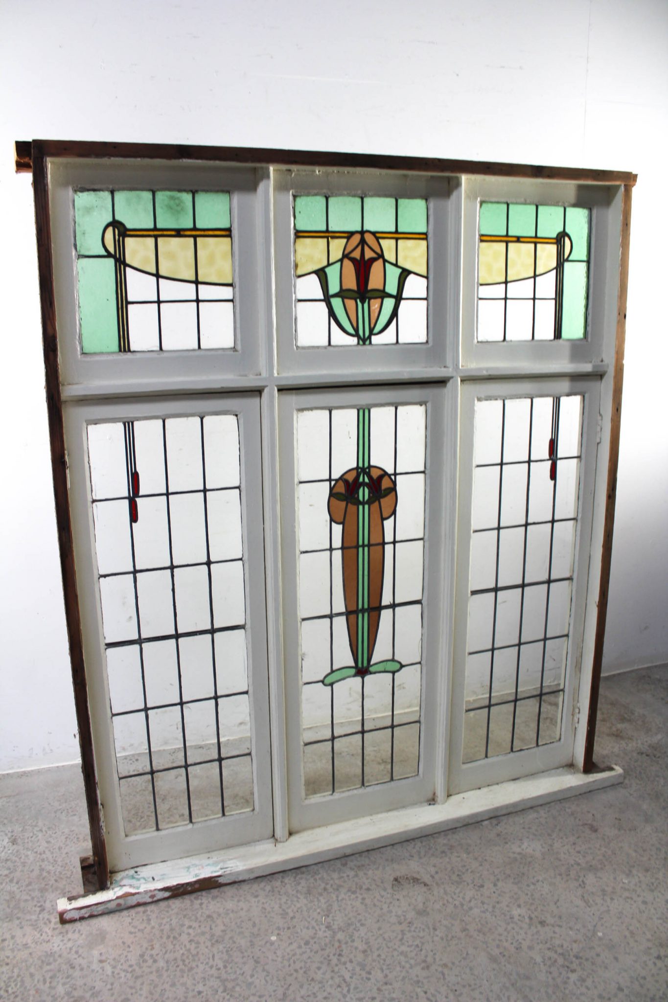 Lovely Leadlight Casement | Renovators Paradise - Period Windows