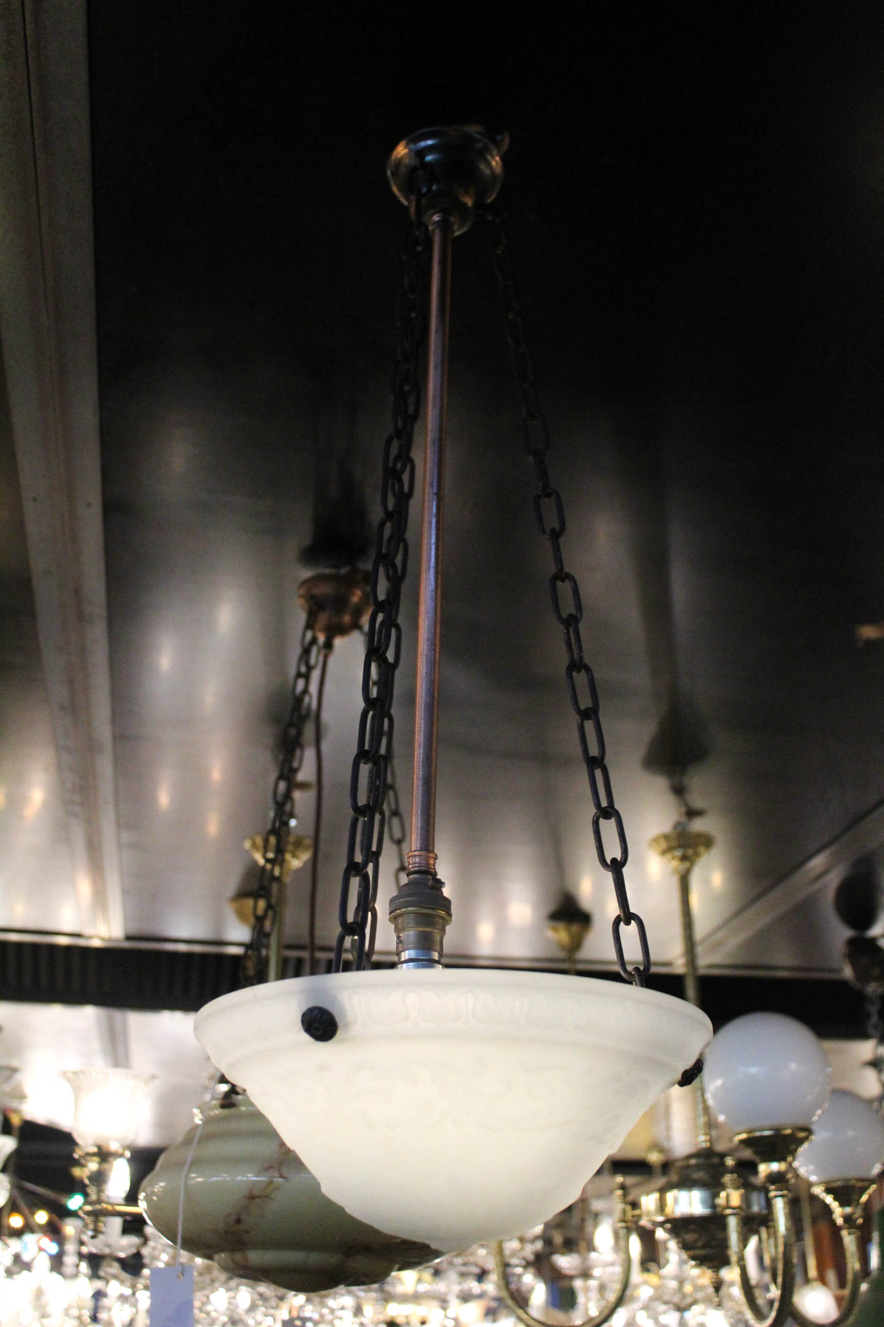 Mini 3 Chain Light | Renovators Paradise Mini 3 Chain Light