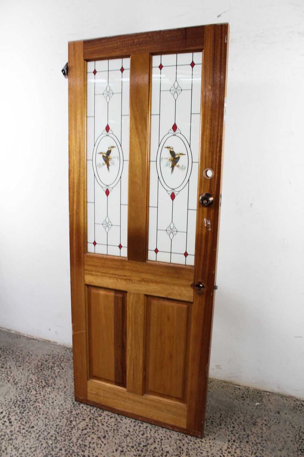 Kookaburra Glass Front Door Renovators Paradise Glass Front Door