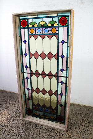Mesmerising Leadlight Window | Renovators Paradise - Period Leadlight