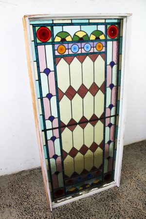 Mesmerising Leadlight Window | Renovators Paradise - Period Leadlight
