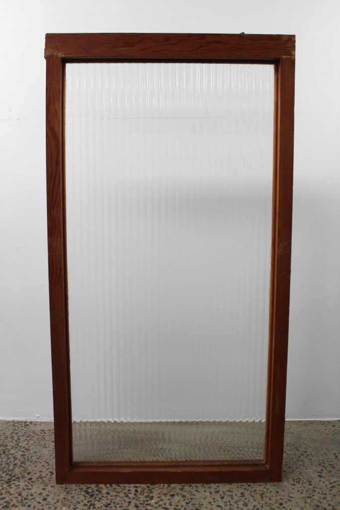 Fluted Glass Window | Renovators Paradise Fluted Glass Window