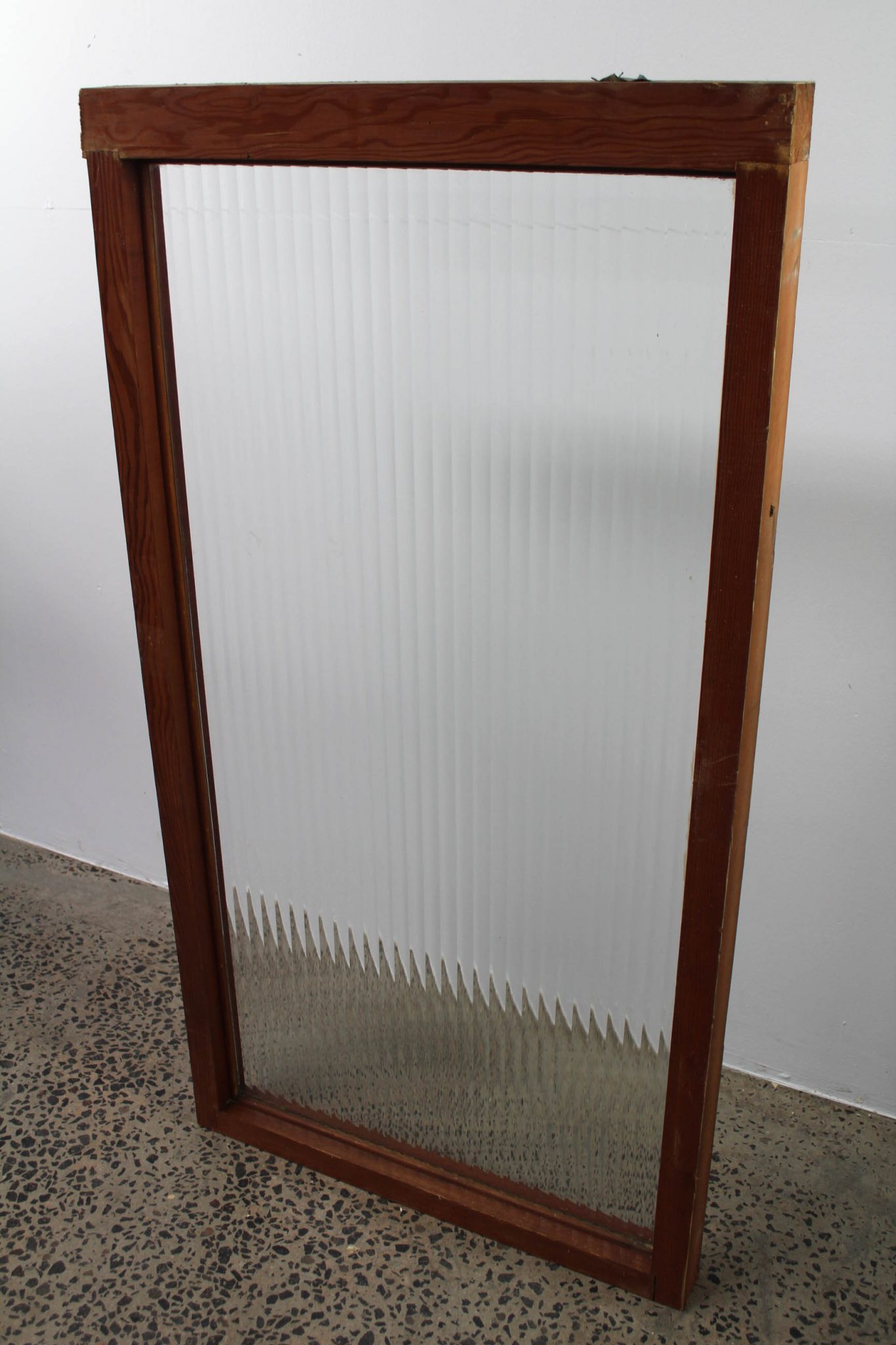 Fluted Glass Window | Renovators Paradise Fluted Glass Window