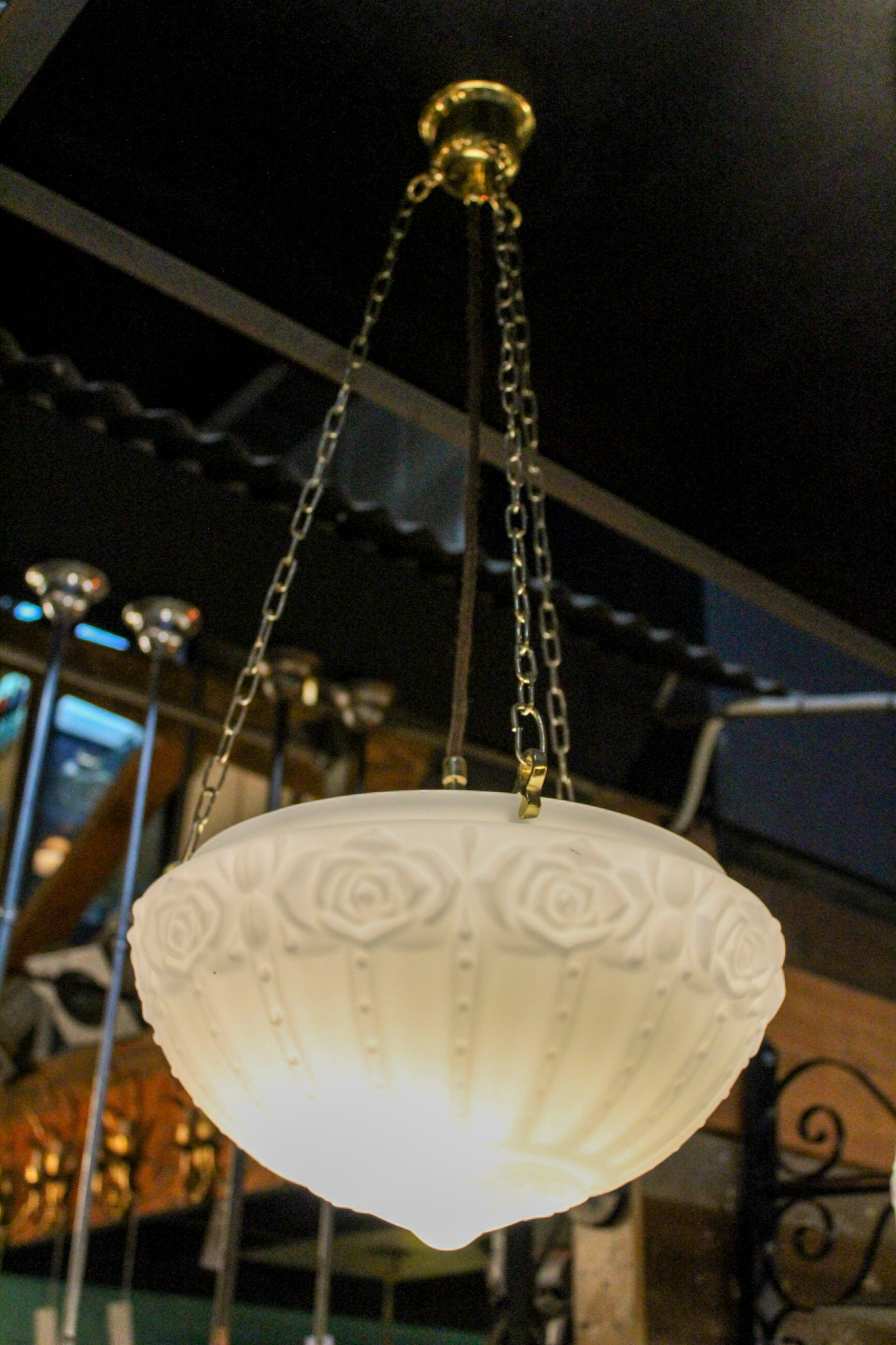 Elwood 3 Chain Light | Renovators Paradise Elwood 3 Chain Light