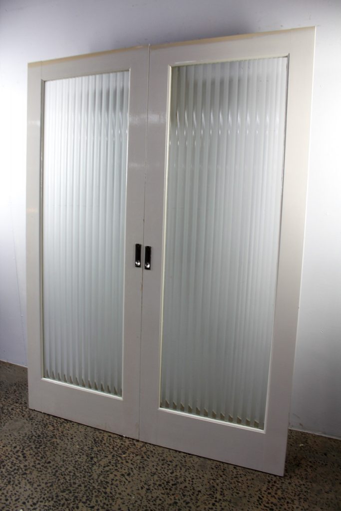 Sliding Fluted Glass Door Set Renovators Paradise Period Doors — free download