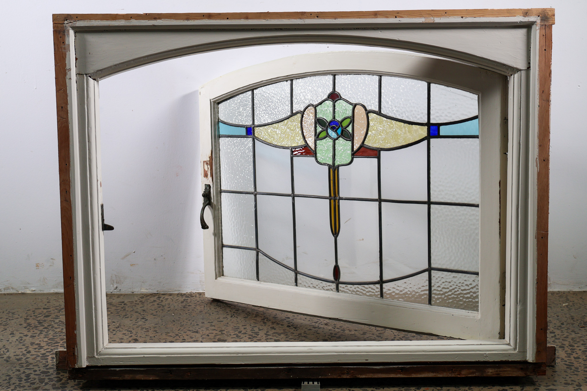 Side Hinged Leadlight Window | Renovators Paradise - Period Windows