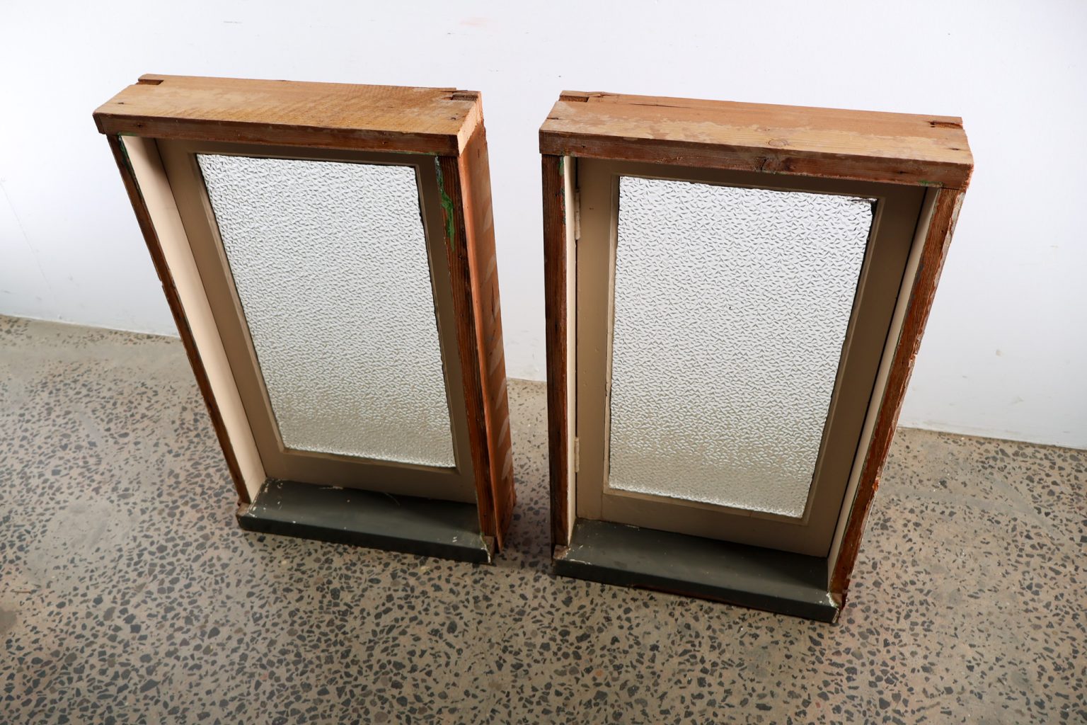 Openable Pyramid Window Unit Pyramid Glass Windows | Renovators Paradise Pyramid Glass Windows