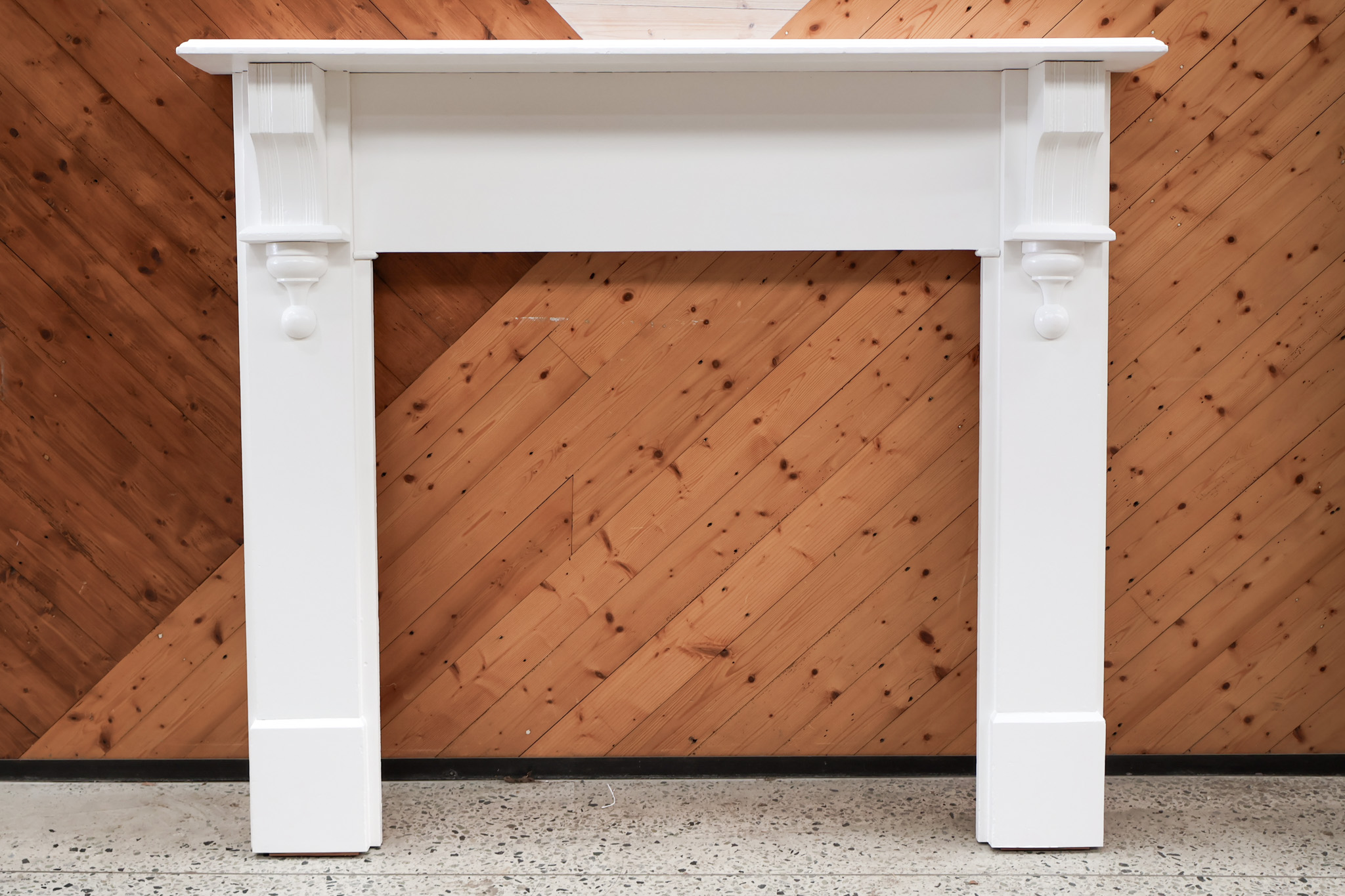 Restored Timber Mantle