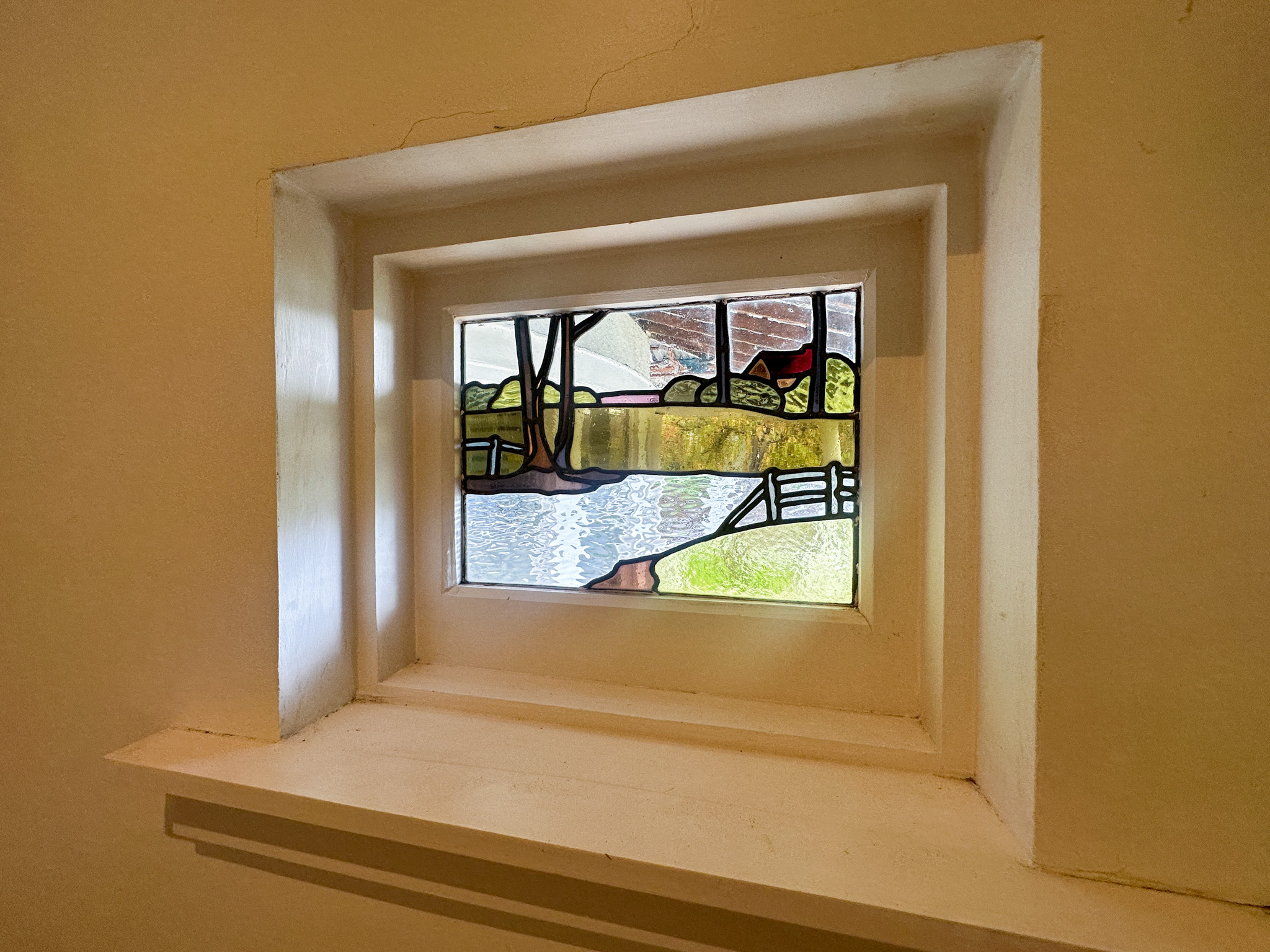 Waterside Leadlight Window | Renovators Paradise Leadlight Window