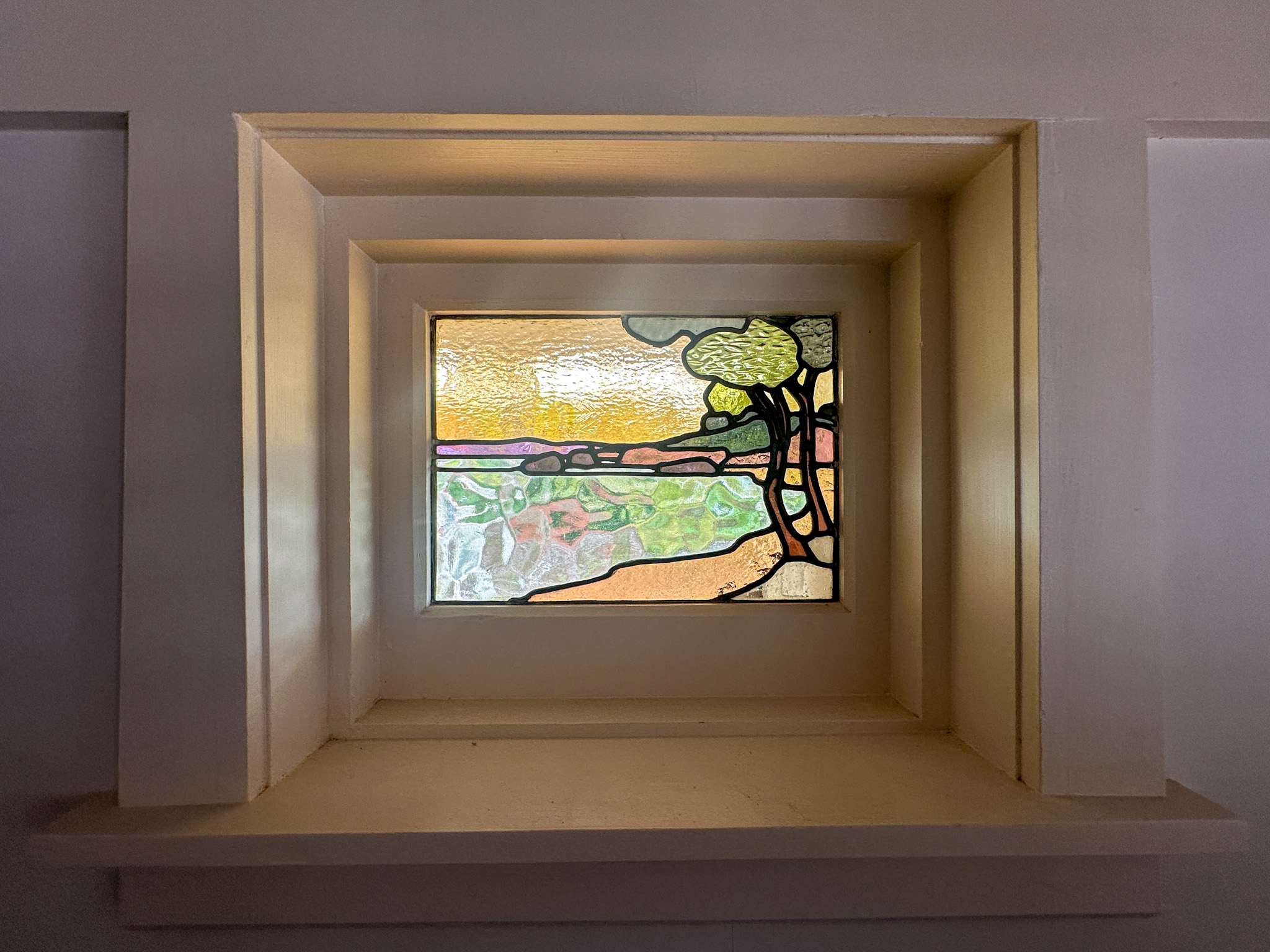 Waterside Leadlight Window | Renovators Paradise Leadlight Window