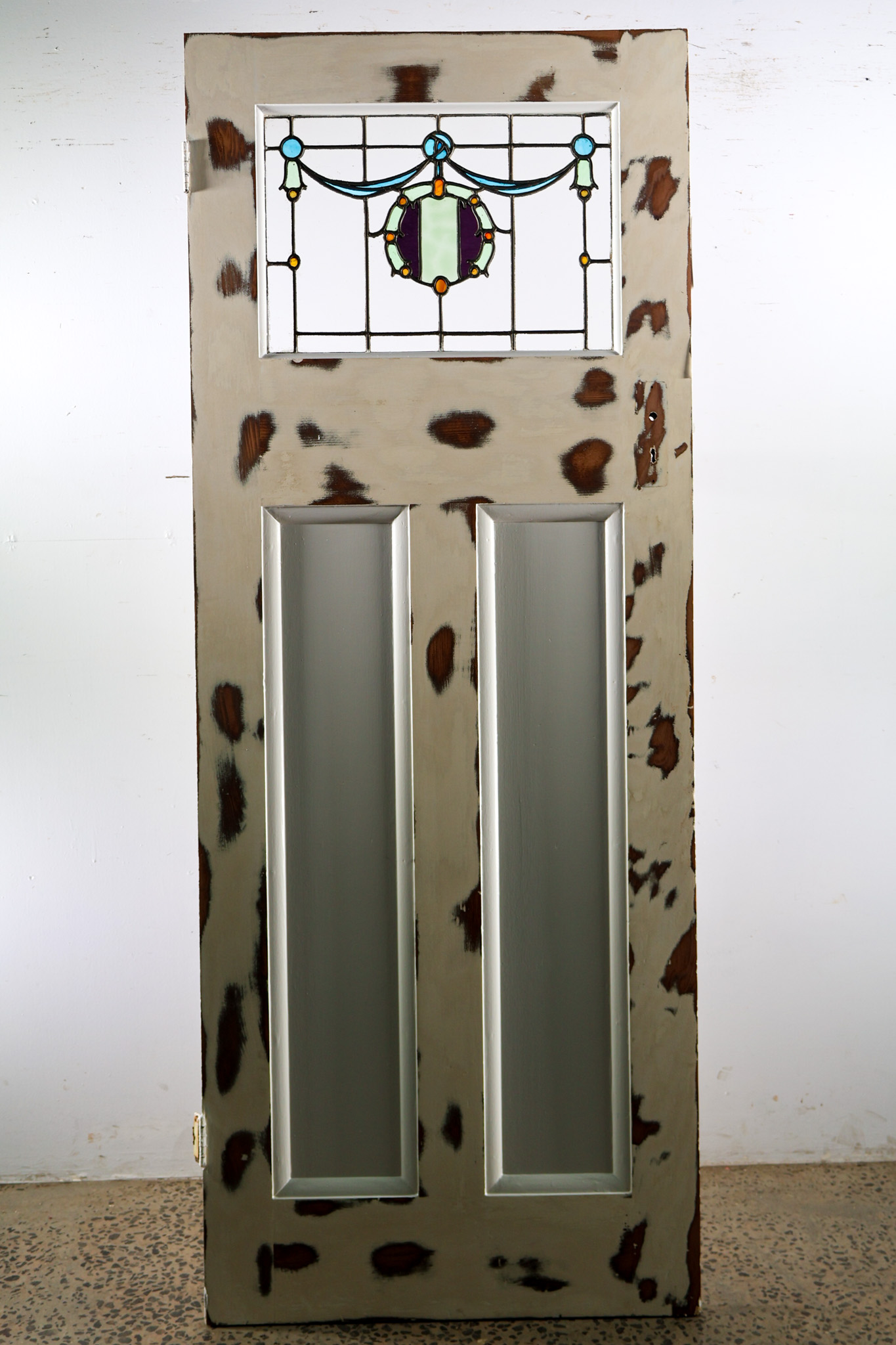 Californian Leadlight Single Doors