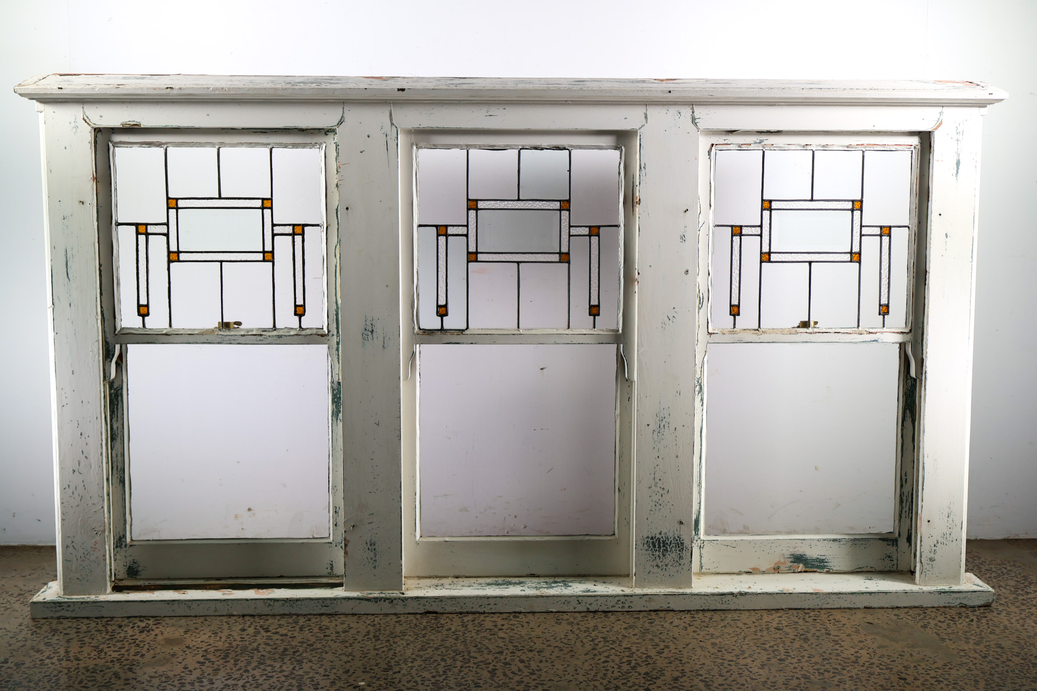 Camberwell Leadlight Triple Hung