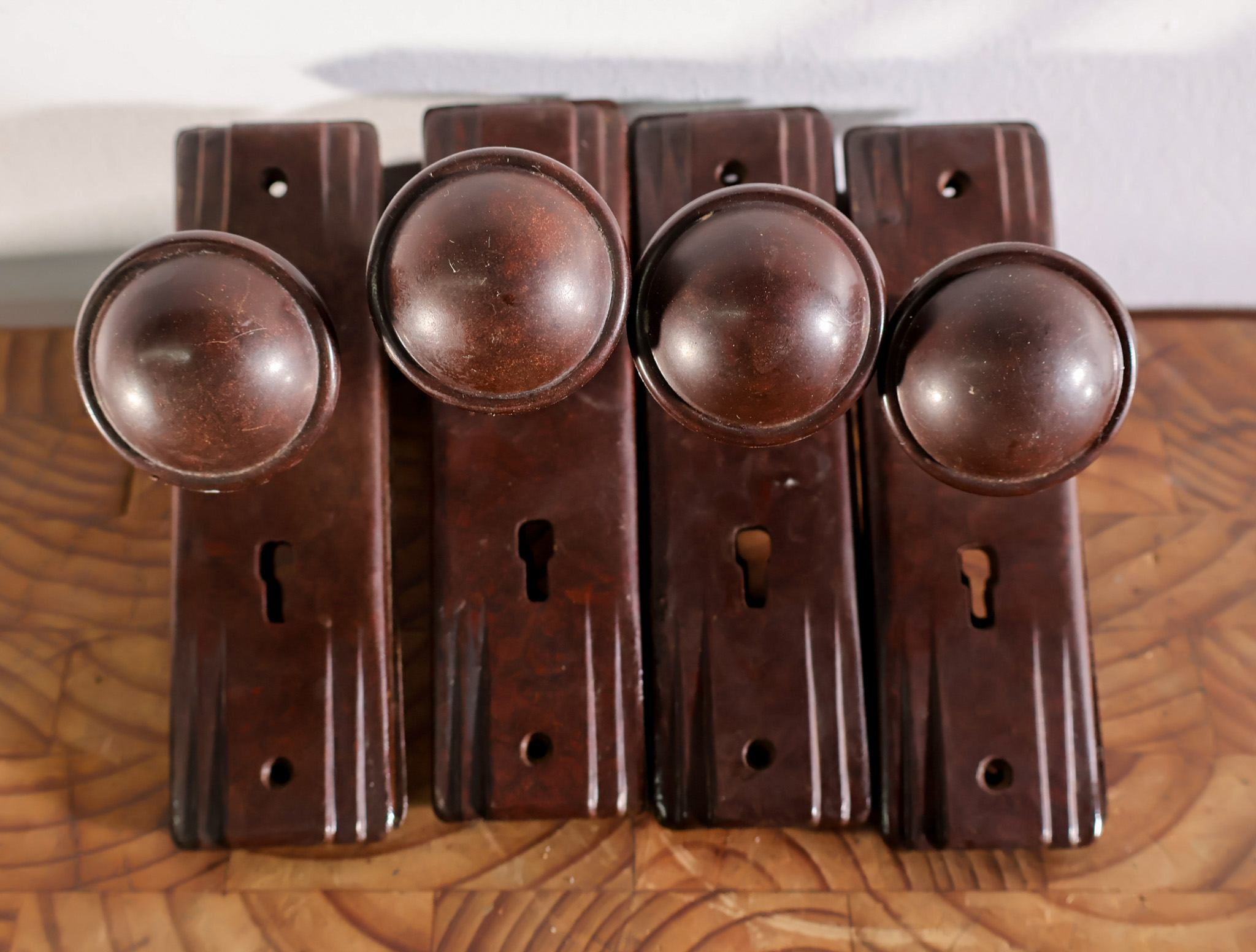 Chocolate Bakelite Handles