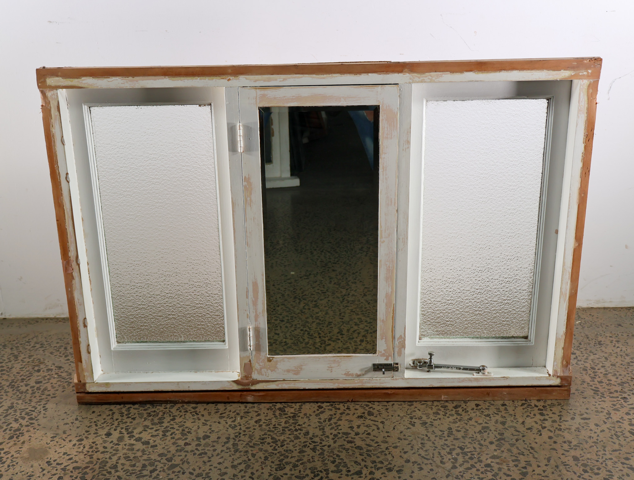 Bevelled Mirror Bathroom Casement